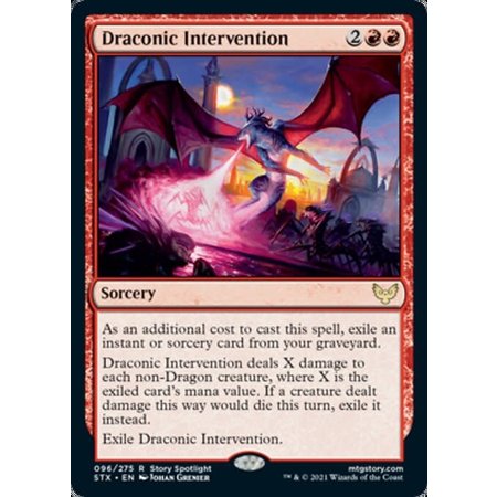 Draconic Intervention - Foil