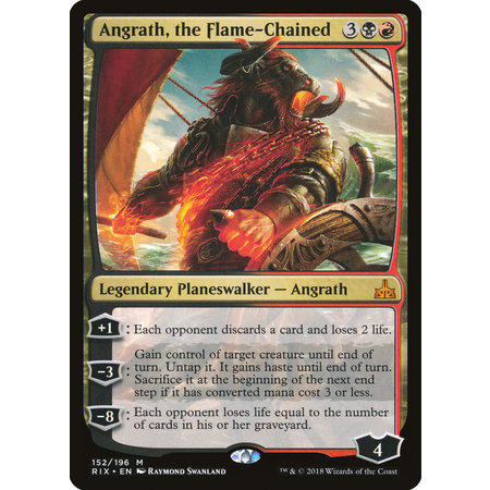 Angrath, the Flame-Chained - Foil