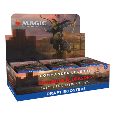 PREORDER - MTG Booster Box - Commander Legends: Battle for Baldur's Gate Draft Booster **Comes with Buy-A-Box Promo While Supplies Last**