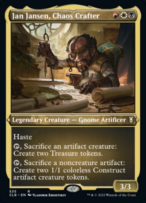Jan Jansen, Chaos Crafter - Foil-Etched