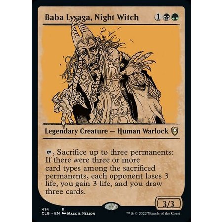 Baba Lysaga, Night Witch