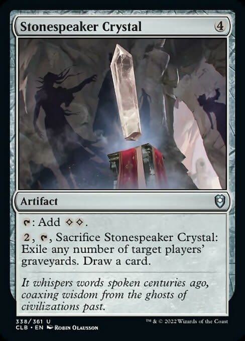 Stonespeaker Crystal - Foil