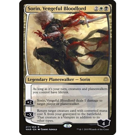 Sorin, Vengeful Bloodlord (Japanese Alternate Art) - Foil