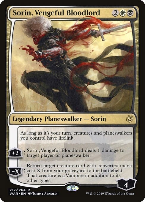Sorin, Vengeful Bloodlord (Japanese Alternate Art) - Foil