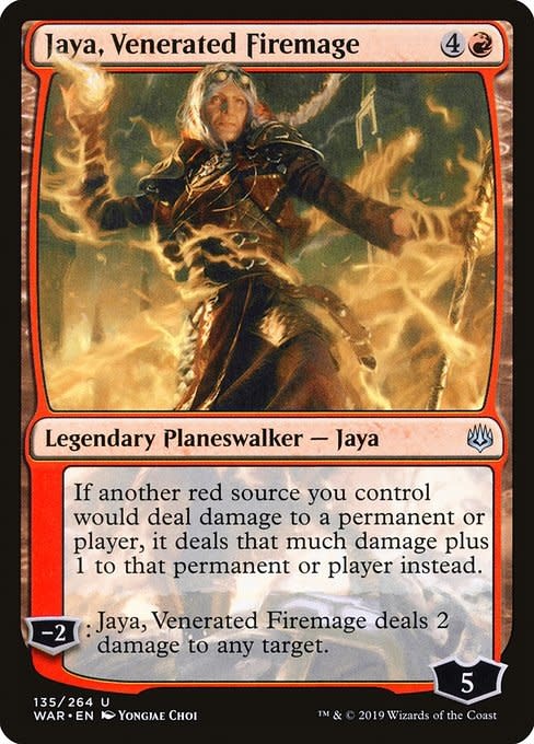 Jaya, Venerated Firemage (Japanese Alternate Art) - Foil