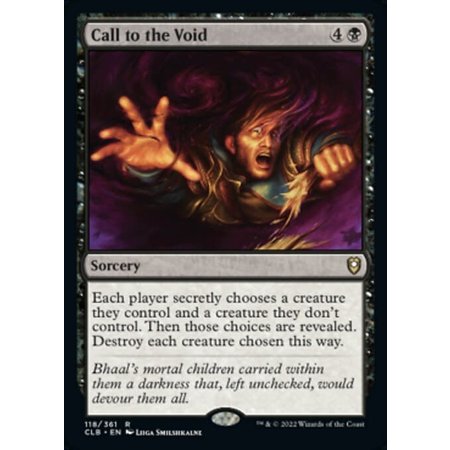 Call to the Void - Foil