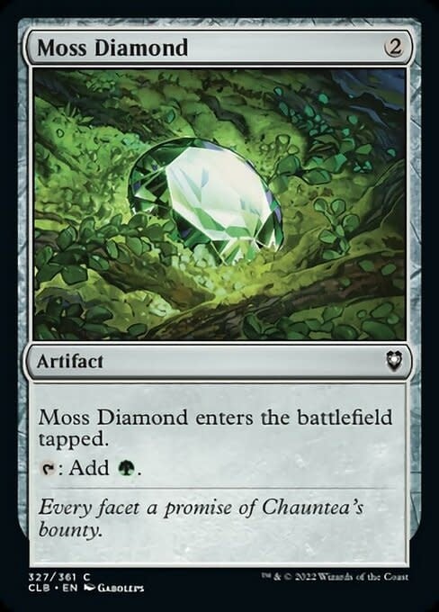 Moss Diamond - Foil