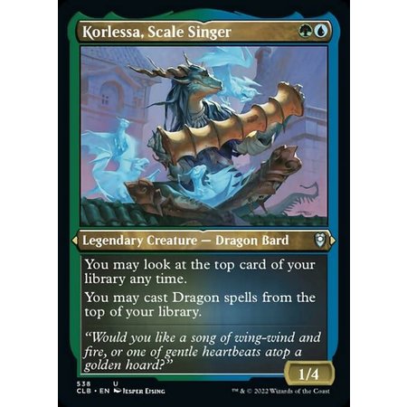 Korlessa, Scale Singer - Foil-Etched