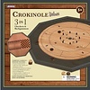 Crokinole Deluxe 3 in 1 (Checkers & Backgammon)