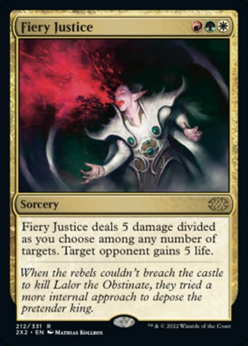 Fiery Justice - Foil