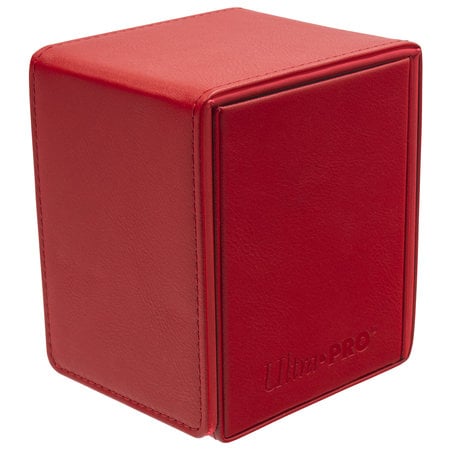 Alcove Flip Deck Box - Vivid Red