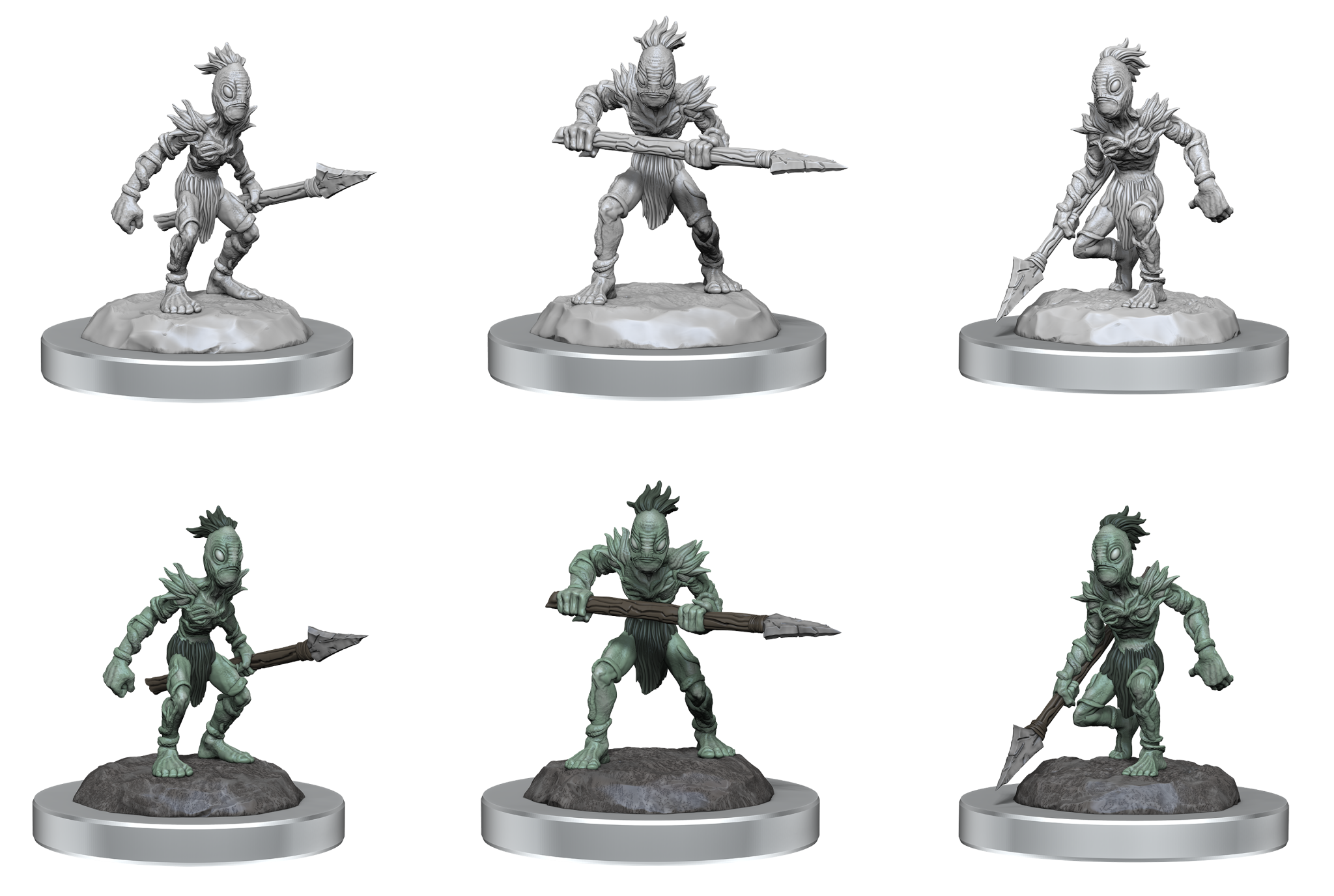 D&D Unpainted Minis - Vegepygmies