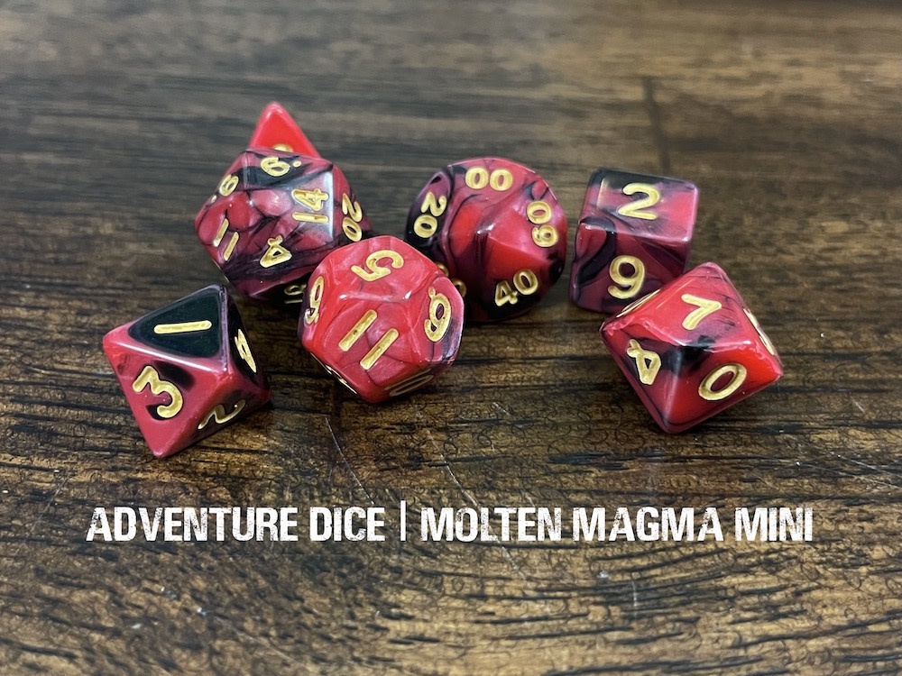 Mini RPG Set - Molten Magma