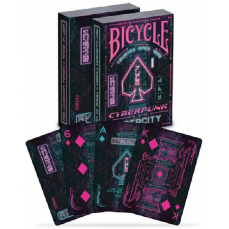 Bicycle Playing Cards - Cyberpunk Cybercity