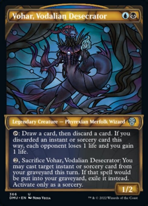 Vohar, Vodalian Desecrator - Textured Foil