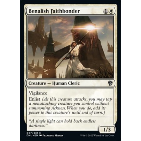 Benalish Faithbonder - Foil