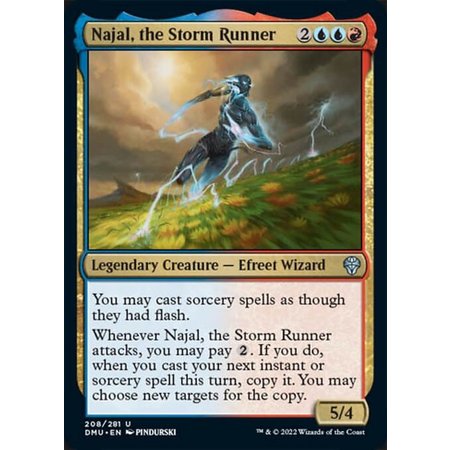 Najal, the Storm Runner - Foil