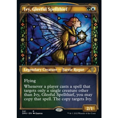 Ivy, Gleeful Spellthief - Textured Foil