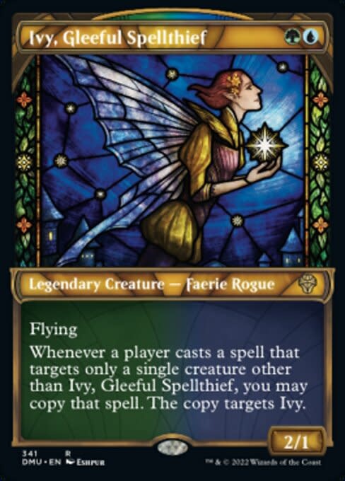 Ivy, Gleeful Spellthief - Textured Foil