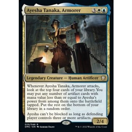 Ayesha Tanaka, Armorer