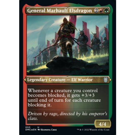 General Marhault Elsdragon - Foil-Etched