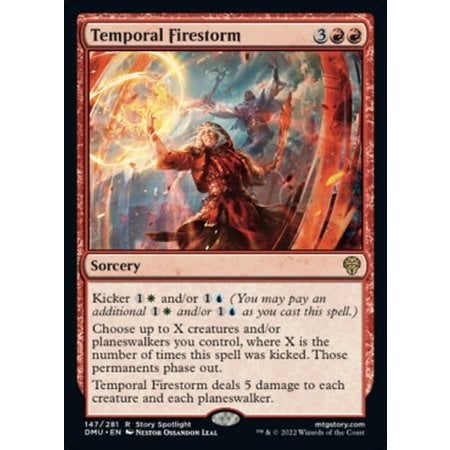 Temporal Firestorm - Foil