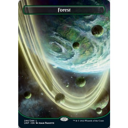 Forest (244) - Full Art Foil