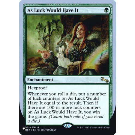 As Luck Would Have It - Foil