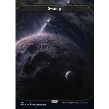 Swamp (493) - Full Art Galaxy Foil