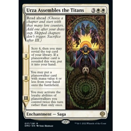 Urza Assembles the Titans