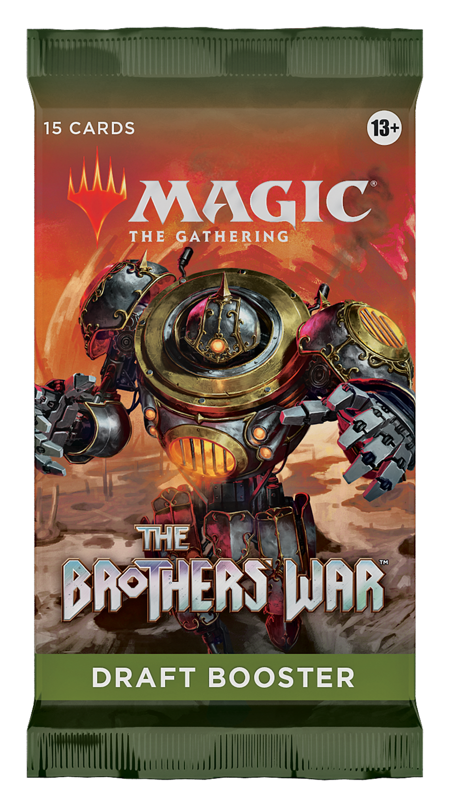 Wizards of the Coast MTG Draft Booster Pack The Brothers' War Rain