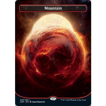 Mountain (243) - Full Art Foil