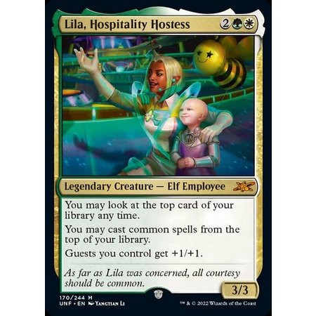 Lila, Hospitality Hostess - Foil
