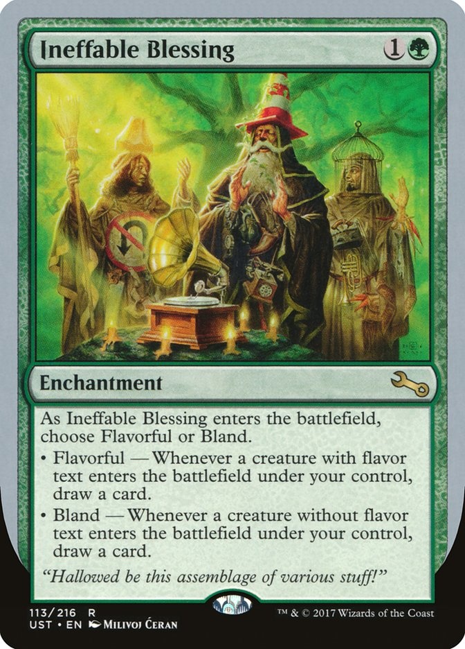 Ineffable Blessing (Flavorful/Bland) - Foil