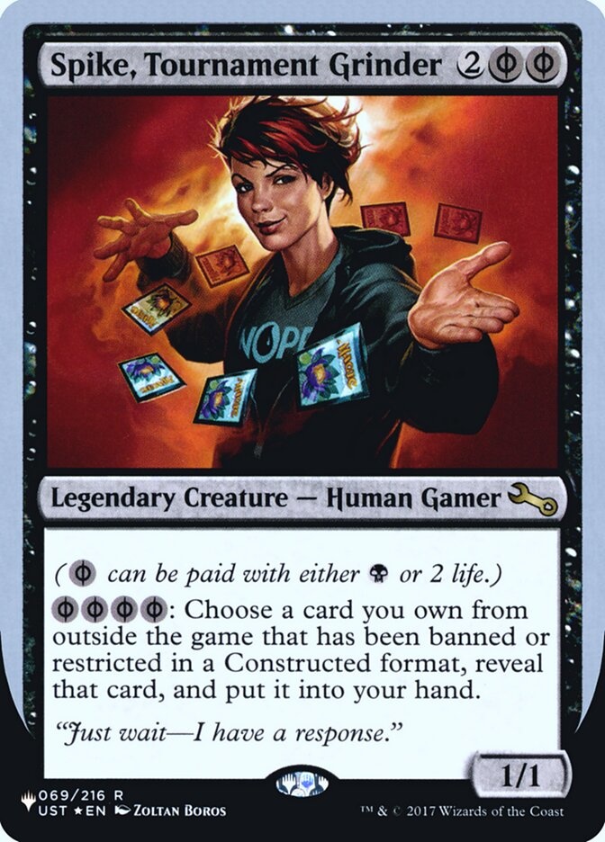 Spike, Tournament Grinder - Foil