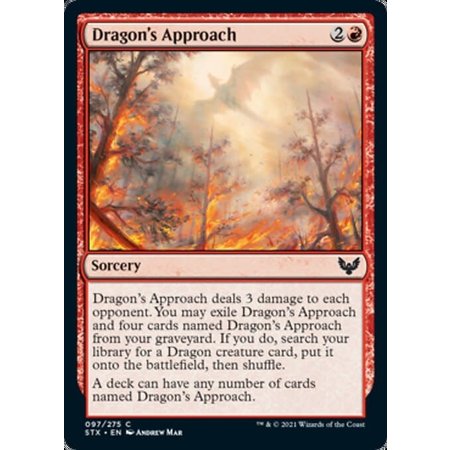Dragon's Approach - Foil