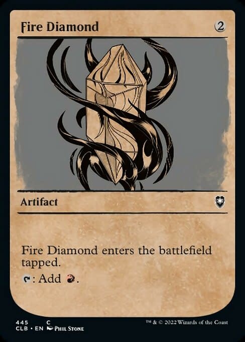Fire Diamond - Foil