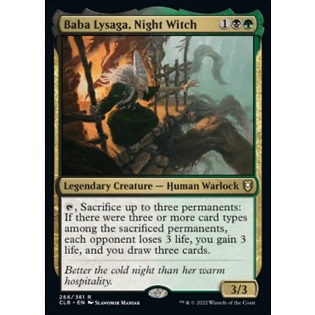 Baba Lysaga, Night Witch - Foil