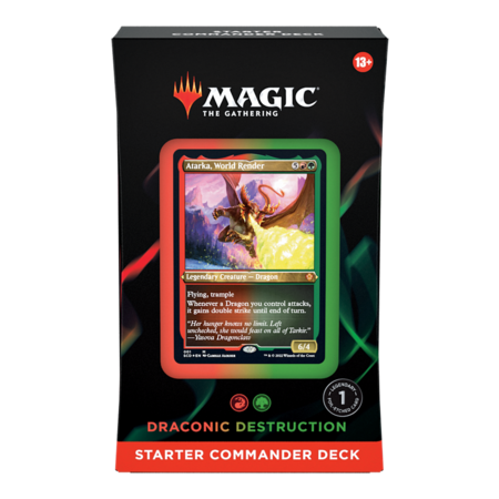 MTG Starter Commander Deck - Draconic Destruction