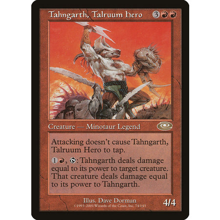 Tahngarth, Talruum Hero