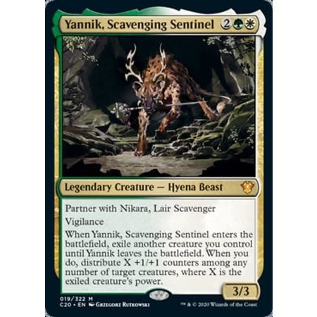 Yannik, Scavenging Sentinel - Foil