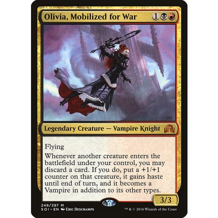 Olivia, Mobilized for War