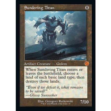 Sundering Titan - Foil