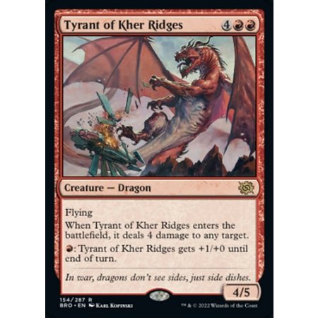 Tyrant of Kher Ridges - Foil