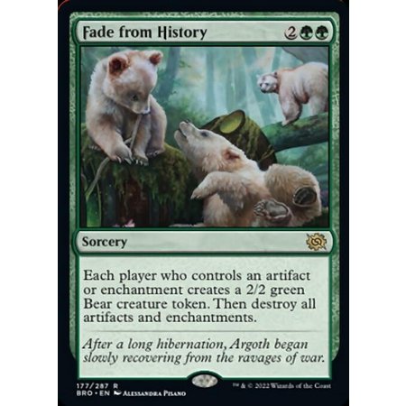 Fade from History - Foil