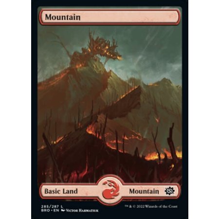 Mountain (285) - Full Art Foil