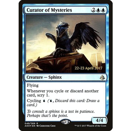 Curator of Mysteries - Foil - Prerelease Promo