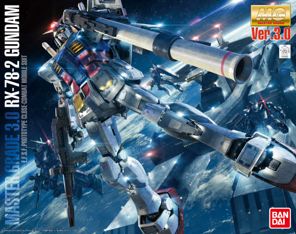 Bandai MG 1/100 Rx-78-2 Gundam Ver.3.0 - Rain City Games
