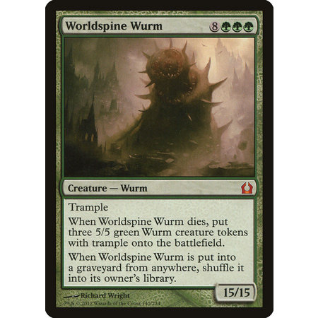 Worldspine Wurm - Foil (HP)