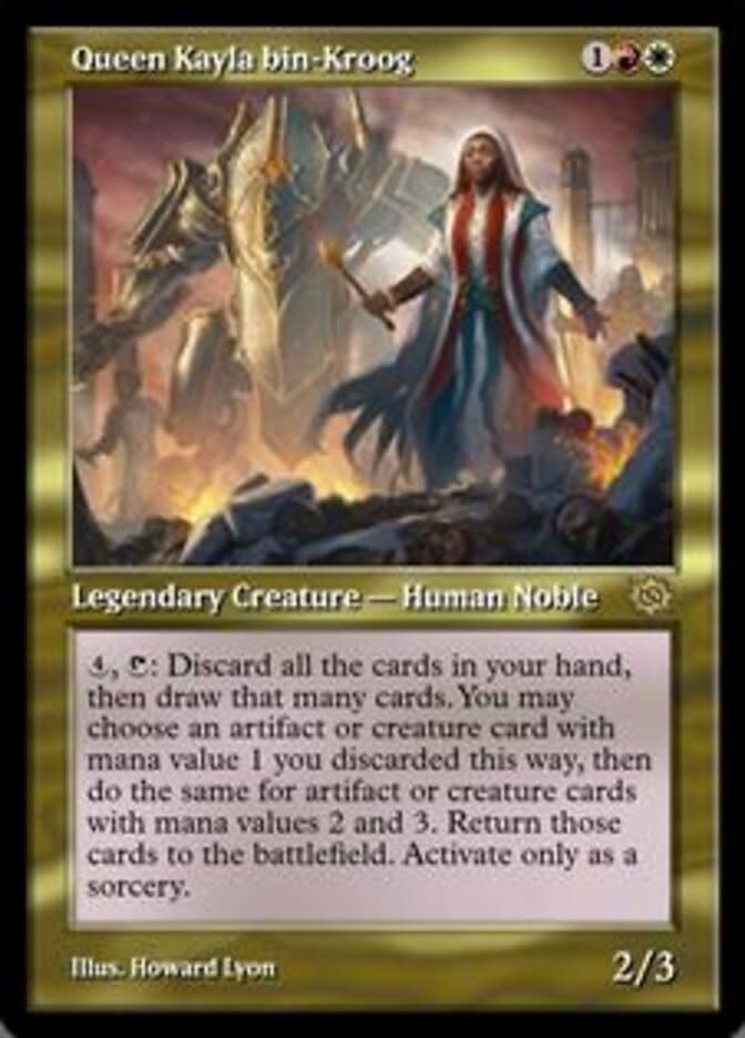 Queen Kayla bin-Kroog - Foil - Bundle Promo